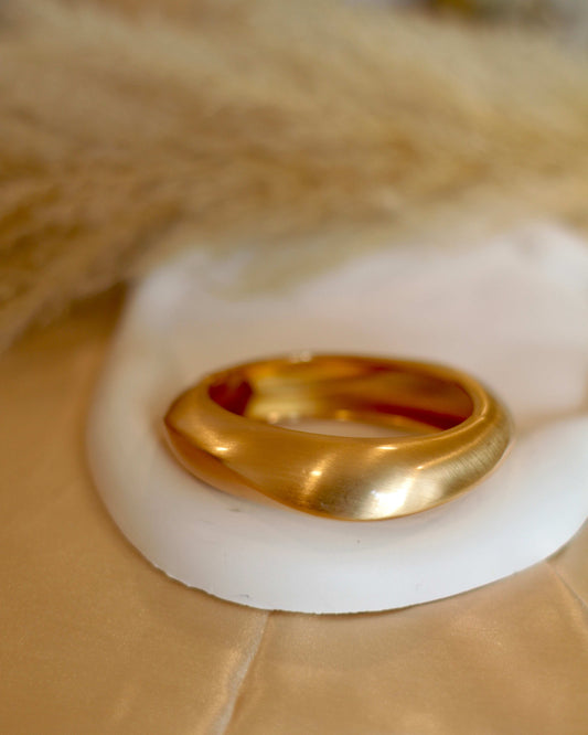 Elegant Gold-Plated Kada Bangles - Occean By Soumali