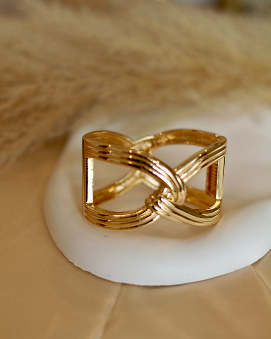 Elegant & Stylish Gold-Plated Openable Bracelet
