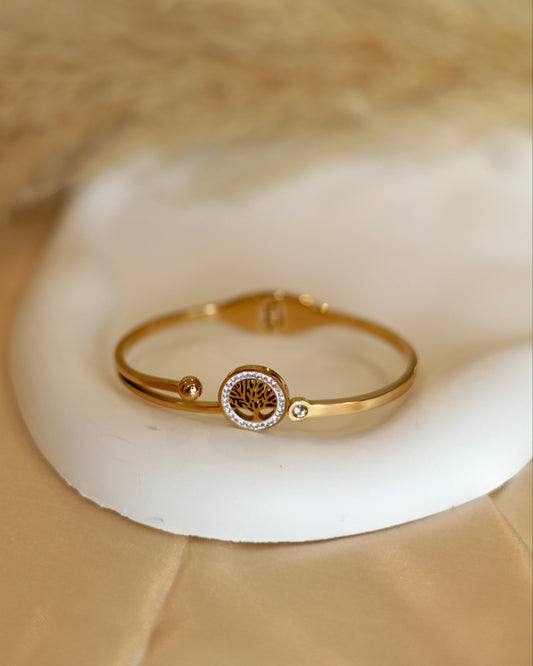 Luxury Golden Openwork Bracelet